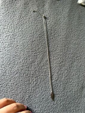 Delicate Silver Wing Pendant Necklace